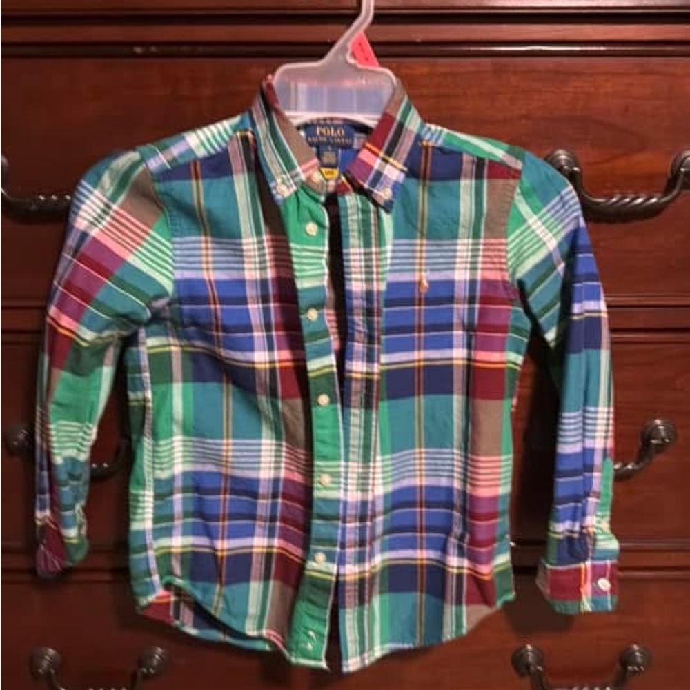 Boys button down